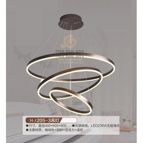 现代亚克力灯H-J205-3吊灯